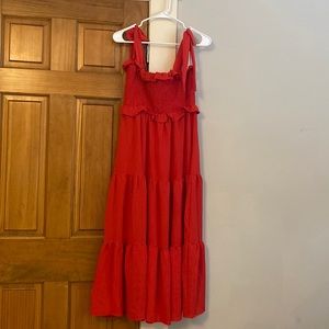 NWT Red maxi dress